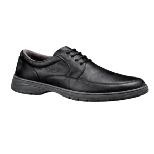 Jenker 2002 Negro – Zapato de vestir cómodo de piel con cordones