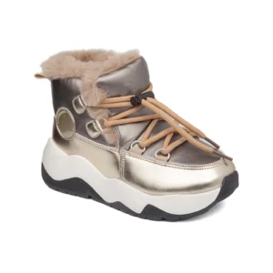 Callaghan 66400 Moon Amarillo – Bota infantil acolchada con plantilla extraíble