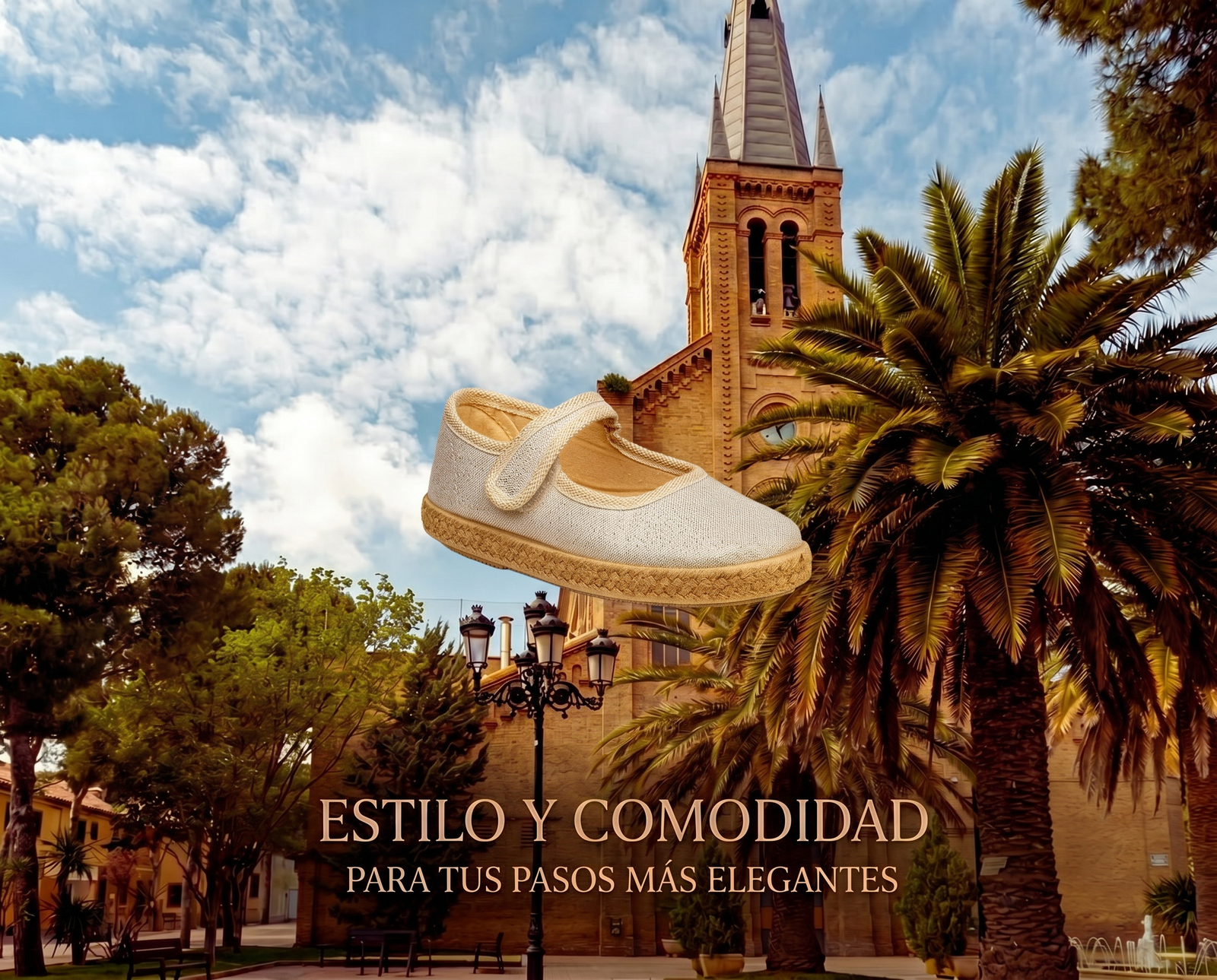 Zapatos de niños en Garrapinillos